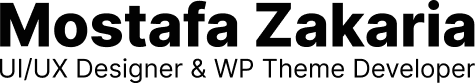 Mostafa Zakaria Logo Wordmark